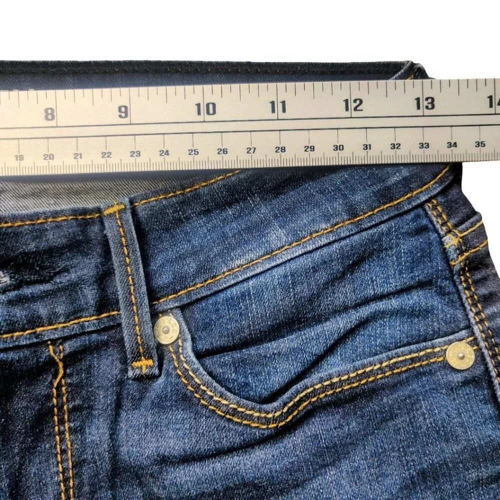 Denizen from Levi’s Modern Boot Cut Jeans Women’s W26 L32 Dark Wash Stretch... - Picture 3 of 11